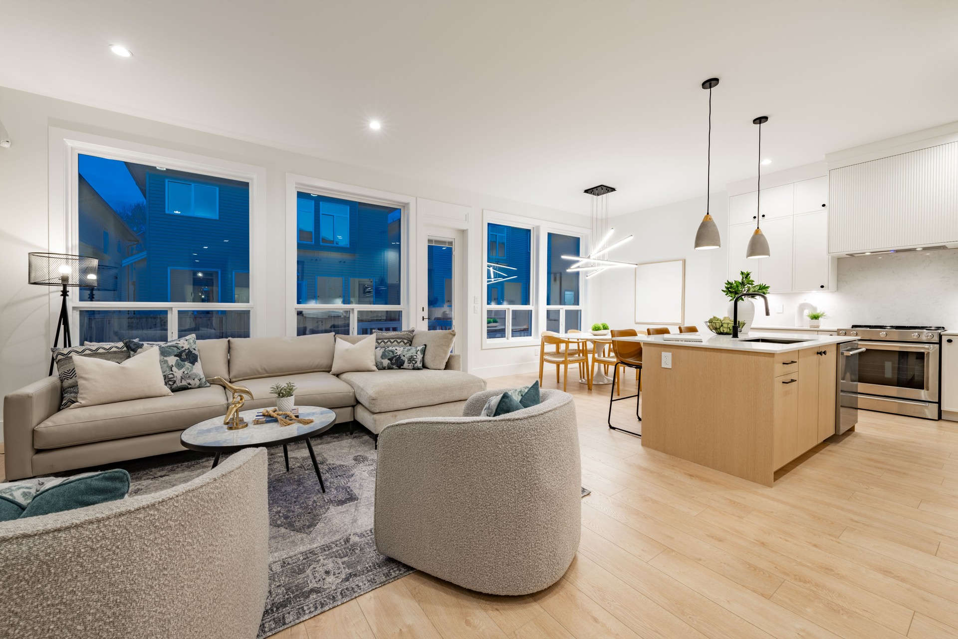 Interior images of a new construction residential property
